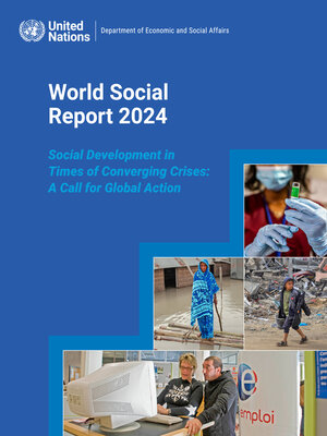 cover image of World Social Report 2024